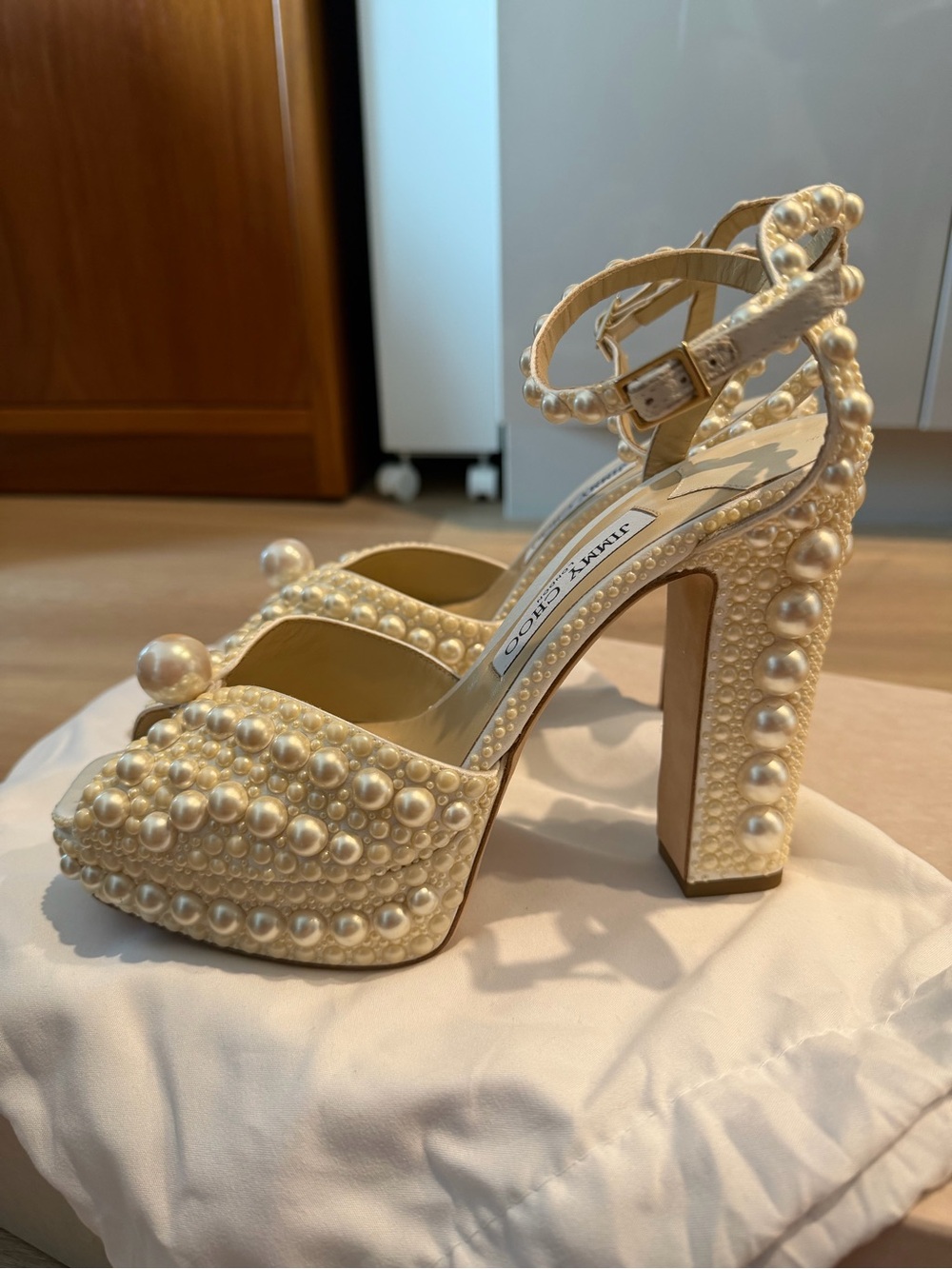 Jimmy Choo Sacaria Platform 120 - Picture 8 of 13